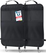 LIONSTRONG Auto Organizer Rücksitz schwarz – Wasserdichter Sitzschutz für alle Fahrzeuge