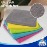 MR.SIGA Mikrofaser-Reinigungstücher 50er-Pack – Flusenfreie Allzwecktücher 30x30 cm – Bild 7