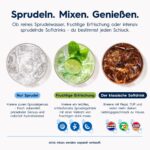 Sodastream TERRA Wassersprudler – Sprudelwasser auf Knopfdruck mit CO2-Zylinder & Flaschen – Bild 9