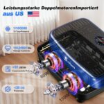 EvoSpark Vibrationsplatte mit Doppelmotoren – Ganzkörpertraining für effektives Abnehmen – Bild 2