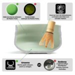 TEANAGOO Matcha Set 7-teilig – Authentische Tee-Zeremonie mit Bambusbesen & Keramikschale – Bild 7