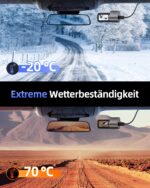 CIEVIE 4K Dashcam mit 360° Drehfunktion, 1,5" IPS Display & 5G WLAN – Frontkamera – Bild 9