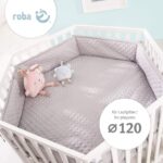 roba Laufgittermatratze 6-eckig 112x97 cm – Komforteinlage mit abnehmbarem Bezug – Bild 14