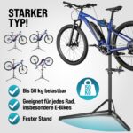 Monzana® Fahrrad-Montageständer Profi 50 kg – Höhenverstellbar für E-Bikes & Mountainbikes – Bild 3