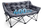 EVER ADVANCED Campingsofa 145cm – Faltbares 2-Sitzer Faltsofa 400kg belastbar
