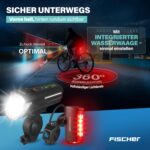 Fischer Twin Stop 100 Lux LED-Beleuchtungsset – StVZO-zugelassen mit Sensormodus – Bild 2