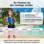 KIDVERSE Schwimmweste Kinder – TÜV-geprüfte Schwimmhilfe mit verstellbarem Auftrieb ab 2 Jahren – Bild 2
