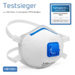 VEVOX FFP3 Atemschutzmaske mit Ventil – Zertifiziert nach EN149 für optimalen Schutz – Bild 7