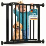 Kidiz Treppenschutzgitter 88–94 cm – Sicherheitsgitter ohne Bohren für Kinder & Hunde