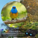 Hontry Fernglas 10x25 – Kompakt & Robust für Vogelbeobachtung, Jagd & Sport – Bild 3