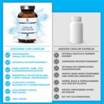 QIDOSHA CDP Cholin 250mg Kapseln – 180er Apothekerglas, vegan & deutsche Fertigung – Bild 6