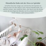 Baby's Only Heaven Musik Mobile – Gestrickte Figuren in Clay/Warm Linen für Neugeborene – Bild 6