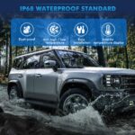 KAOLALI TPMS Reifendruckkontrollsystem mit 4 Sensoren – Solar & USB-Ladefunktion für SUV, Van, LKW – Bild 6