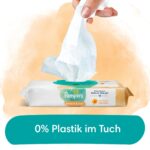 Pampers Harmonie Protect & Care Feuchttücher – pH-neutral für empfindliche Babyhaut, 1056er Pack – Bild 5