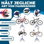 KESSER Fahrradmontageständer Profi 50 kg – 360° drehbar mit Werkzeugablage für E-Bike & Mountainbike – Bild 7