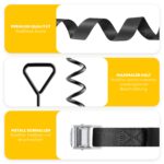 SCHMITZ.Tools Bodenanker-Set 2,5m – Sturmsichere Trampolin Befestigung rostfrei – Bild 5