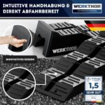 WERKTHOR Auffahrkeile 2er Set – Nivellierung bis 10 cm für Wohnmobile & Wohnwagen – Bild 4