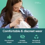 Koala Babycare Silberhütchen Maxi 2er-Set – Brustwarzenschutz aus 925er Silber für stillende Mütter – Bild 7