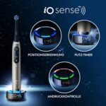 Oral-B iO Series 10 Elektrische Zahnbürste Lunar Gold – Intelligente Zahnpflege mit 7 Modi – Bild 4