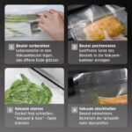 CASO VC10 Vakuumierer – Vollautomatisches Vakuumiergerät mit 30cm Schweissnaht – Bild 5