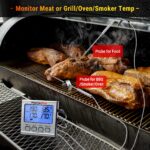 TempPro Digitales Fleischthermometer mit Doppelsonde – Präzise Garperfektionen bis 300°C – Bild 2