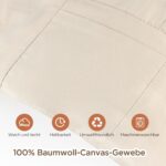 GAGAKU Babytrage 4-in-1 für 3,2–15 kg – Ergonomische Tragehilfe mit Nackenstütze Khaki – Bild 8