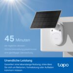 Tapo C410 KIT Solar Überwachungskamera – 2K Nachtsicht mit Solarpanel & Personenerkennung – Bild 3