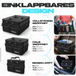 FORTEM Kofferraum Organizer 65L – Klappbare Kofferraumbox mit Fächern & Rutschfestem Boden – Bild 6