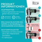 XCLIP Unterarm-Krückenhalter mit X-Design für 64-72 mm Umfang – Tragbare Halterung – Bild 2