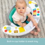 Infantino Music & Lights 3-in-1 Baby-Booster – Mitwachsender Entdeckungssitz mit Klavier in Blau – Bild 6