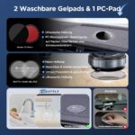 MSXTTLY Magnetische Autohalterung mit Vakuum-Saugnapf – 360° drehbar für iPhone & Android – Bild 5