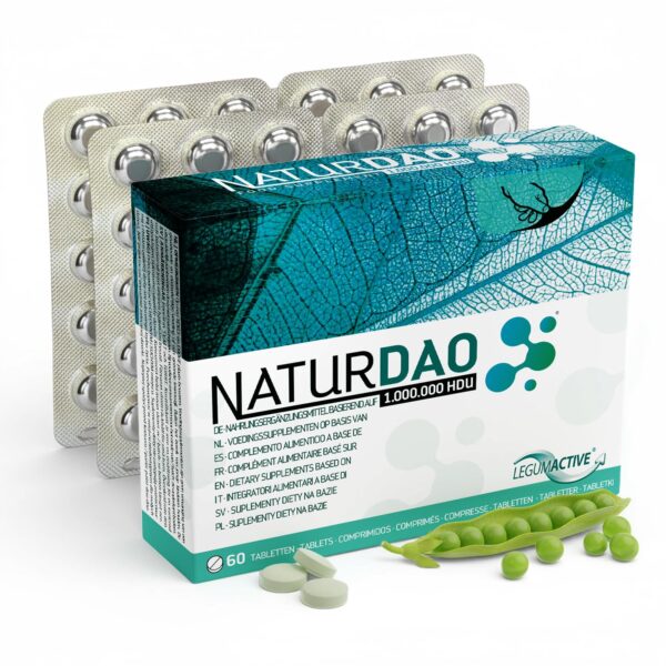 NATURDAO® DAO Enzym 1.000.000 HDU – Histaminstoffwechsel für 60 Tage