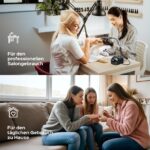 COSLUS E50 Nagelfräser Professionell 35000 U/min mit LCD-Anzeige – Komplettset für Salon & Zuhause – Bild 8