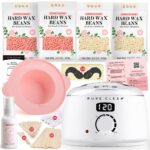 PURECLEAN Waxing Set – Digitale Wachsmaschine mit 4 Wachsperlen-Packungen & Nachwachspflege
