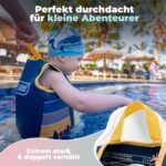 KIDVERSE Schwimmweste Kinder – TÜV-geprüfte Schwimmhilfe mit verstellbarem Auftrieb ab 2 Jahren – Bild 3