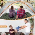 Satisure Camping Isomatte 2 Personen – Wasserdicht & Aufblasbar mit Fusspress-Pumpe – Bild 6