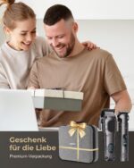 VGRPRO Haarschneidemaschine Set für Herren – Kabellose Profi Haarschneidemaschine mit 4-in-1 Trimmer & 9 Aufsätzen – Bild 7