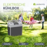 Juskys Nordpol 24 L Elektrische Kühlbox – Kühlen & Wärmen für Auto & Zuhause – Bild 2