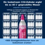 SodaStream Crystal 3.0 Wassersprudler mit 2 Glaskaraffen – Elegantes Sprudelwasser-System – Bild 9