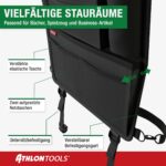 2er-Set Autositz-Organizer mit Tablet-Halter & Federtasche – Rückenlehnen-Schutz für Familie & Business – Bild 6