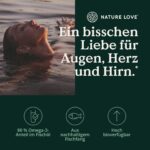 Nature Love Premium Omega 3 – 1000 mg Fischöl hochdosiert mit 80% EPA & DHA – 120 Kapseln – Bild 3