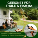 SCHINTILLO Sturmband-Set für Markise & Vorzelt – Sturmsicherung bis 120 km/h für Thule & Fiamma – Bild 3