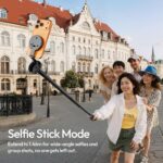 ULANZI MT85 Auto-Open Stativ mit Bluetooth 150 cm – Magnetisches Selfie Stick für Smartphones – Bild 6
