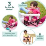 Bright Starts Disney Minnie Maus Pop 'N Sit – 3in1 Tragbare Sitzerhöhung für 6 Monate bis 3 Jahre – Bild 4
