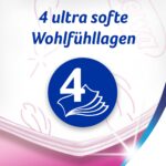 Zewa Ultra Soft Toilettenpapier – 4-lagig für sanfte Hautpflege – Bild 5