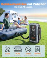 Joltekon VP40 Auto Starthilfe 7000A mit Kompressor, Gebläse & Powerbank – 12V – Bild 4