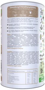 Volksshake BIO Grüne Kraft 400g Smoothiepulver – Bio-Qualität vom Bodensee Made in Germany – Bild 3