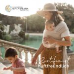 Boba Babytragetuch ab Geburt bis 15 kg – Ergonomische Babytrage aus Baumwollfrottee – Bild 5