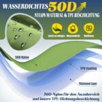 Myxslop 2-Personen Camping Isomatte 12cm – Luftmatratze mit Fußpumpe & Kissen für Outdoor – Bild 6