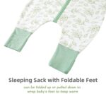 Chilsuessy 3er Pack Sommerschlafsack mit Füssen 0.5 Tog – 100% Baumwolle für Babys – Bild 5